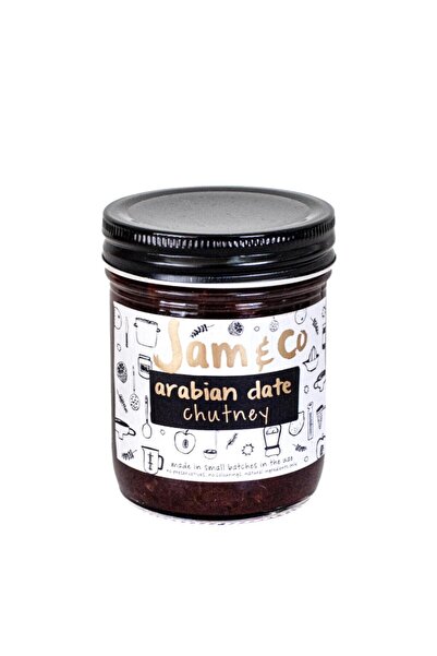JAM&CO Arabian Date Chutney - Premium Small-Batch Sweet & Savory Chutney Made...