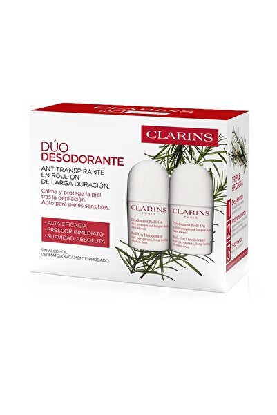 Clarins Set Deodorant roll-on de lunga durata DESODORANTE 100 ml