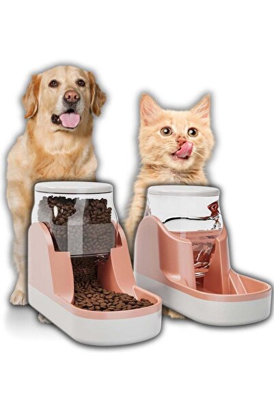 swasto Automatic Pet Feeder & Water Dispenser 2 Pack, 3.8L Large Capacity Gra...