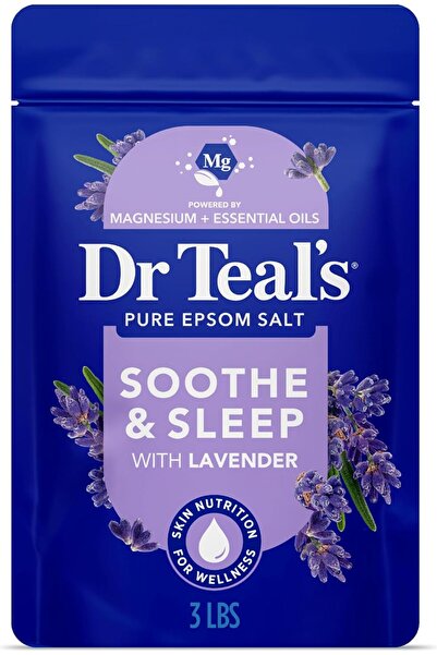 Dr Teals Dr Teal's Epsom Salt for Soaking, Soothing, and Sleeping with Lavend...
