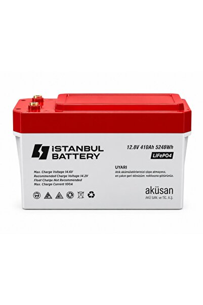 Megacell / Istanbul Battery- 12.8 V 410 Ah Lityum Demir FOSFAT(LIFEP04)-PRİZM...