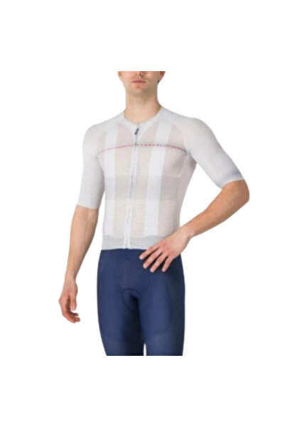 Castelli Мъжка колоездачна фланелка Climber's A/C SS 2025 - Сив - М