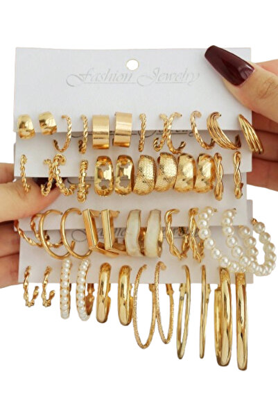 OEM Set 48 cercei rotunzi pentru femei