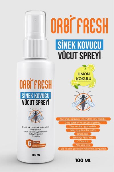 ORBIFRESH Orbi fresh %100 Doğal Koruyucu Vücut Losyonu Sprey (ÇOCUK, YETİŞKİN...