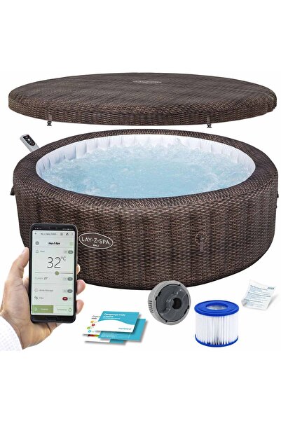 BESTWAY Lay-Z-Spa Bali Spa pentru 7 persoane Maro