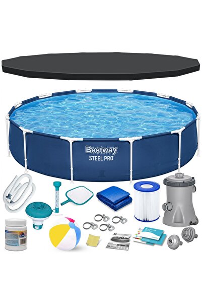 BESTWAY Piscină de grădină cu cadru 366 x 76 cm 16-in-1 56681