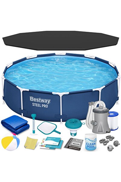 BESTWAY Piscină de grădină cu cadru 305 x 76 cm 16-in-1 56679
