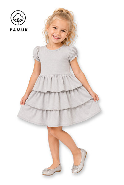 difa kids Rochie pentru fete, cu volane, ocazională, de vară, pentru copii