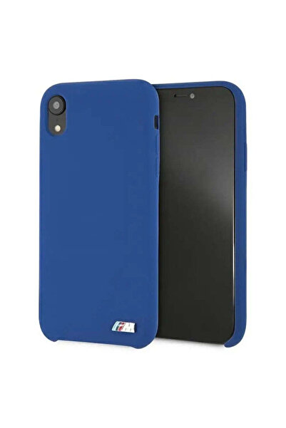 BMW Husă de silicon M Collection pentru iPhone Xr - albastru