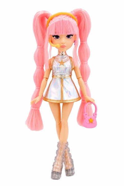 blackfire Papusa Cantareata Yuni K-Pop Idol 25 Cm, Jucarie Fashion Cu Par Lun...