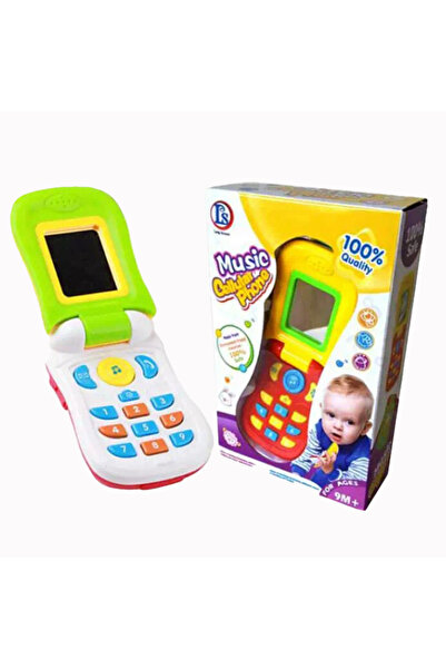 PlayFun Jucărie Bebeluș Telefon Muzical Interactiv Bebeluşi Senzorial Sunete ...