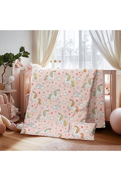 Beauty Home Σετ σεντόνια βρεφικά Bloom Art 6328 120x170 Ροζ