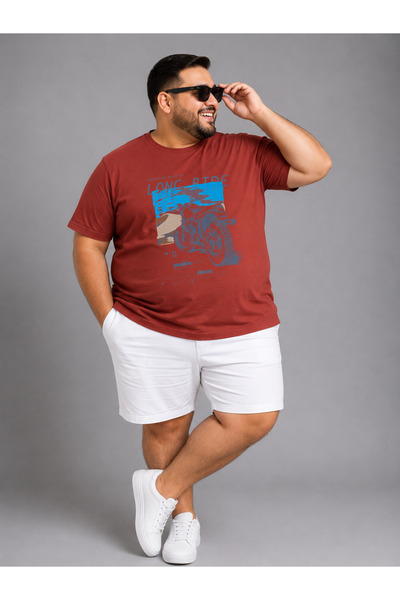 ANNEX Tricou pentru bărbați, mărime mare, din bumbac, cu croială confortabilă...