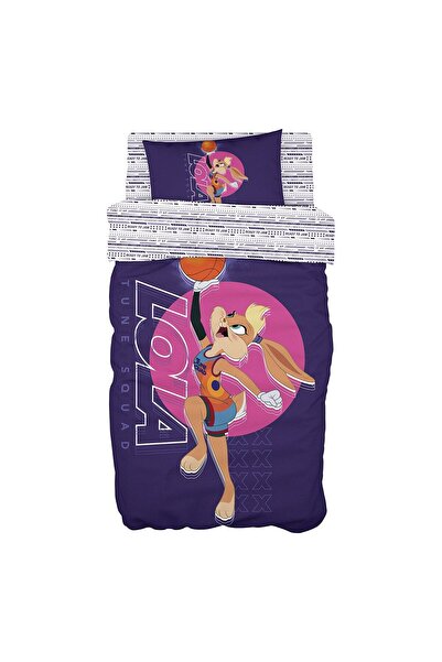 Beauty Home Σετ παπλωματοθήκη μονή Art 6193 Space Jam Lola 165x250 Εμπριμέ