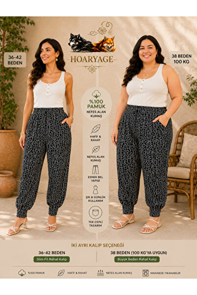 hoaryage Turlu Viscose Combed Cotton Shalwar Trousers, Cuffed Cuffe Trousers,...