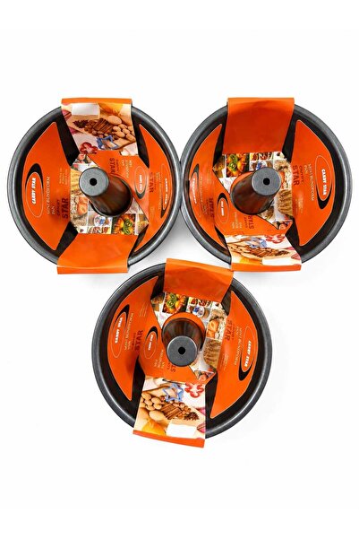 Candy Star طقم من 3 قطع صواني خبز صغيرة مقاس 15×6.5 سم