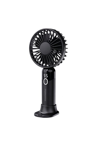 porodo Chillo Air Portable Handheld Fan with Phone Stand, LED Display & USB-C...