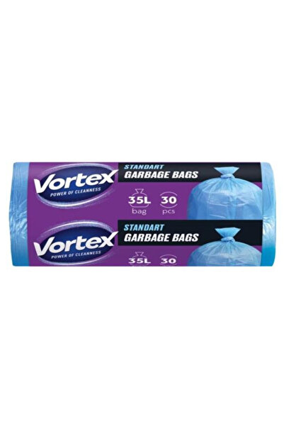 Vortex Saci de Gunoi Albastri Standard - Garbage Bags, 35 l, 30 buc