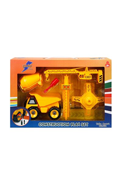 Zapp Toys Set vehicul de constructie si accesorii, Zapp Toys, Basculanta