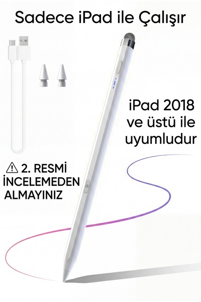 Fibaks قلم رسم يعمل باللمس متوافق مع iPad، قلم كتابة للأجهزة اللوحية