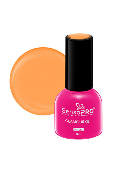 SensoPRO Milano Ojă semipermanentă Glamour Gel 8ml, Miere de Manuka # 39
