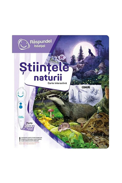 Raspundel Istetel Carte interactiva, Raspundel Istetel, Stiintele naturii - Aventuri prin Natura