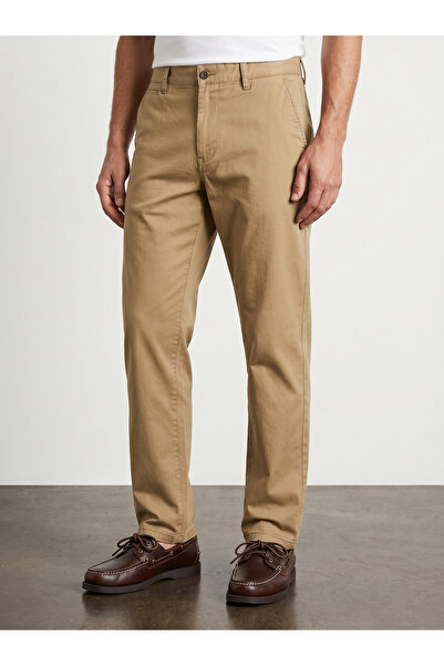 BASEL.CO Anti-Pilling Chino Linen Trousers