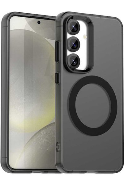Techsuit Πίσω Κάλυμμα Σιλικόνης Μαύρο (Galaxy S24+)