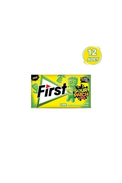 KENT First SPK Misket Limonu Aromalı Sakız 27 gr - 12 Adet