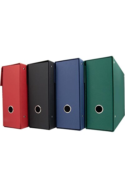 OEM Set de 4 dosare A4 Organizator de birou pentru documente Suporturi mari 4...