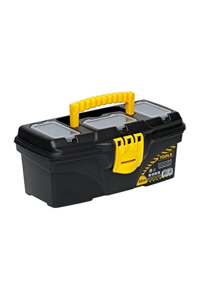 OEM Cutie pentru Unelte, Negru-galben, Depozitare Scule, 32x17x14cm, 14cm