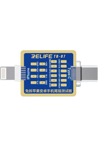 SUNSHINE Usb C Lightning Relife Κάρτα Δοκιμής Φόρτισης Usb C Lightning Relife