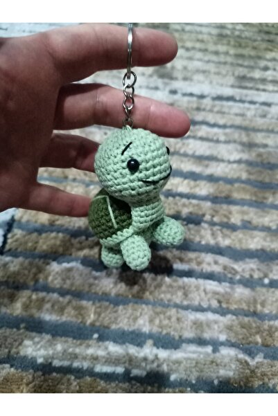 PATRON Amigurimi Hand-Knitted Tospik Keychain 7 cm