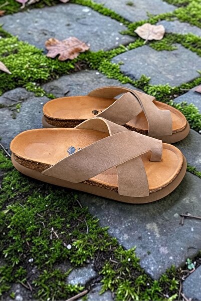 LAND OF CORK LC Dolares Genuine Leather Platform Cork Sole Comfort Orthopedic...