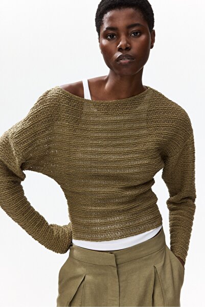 H&M Tekstüre Triko Üst