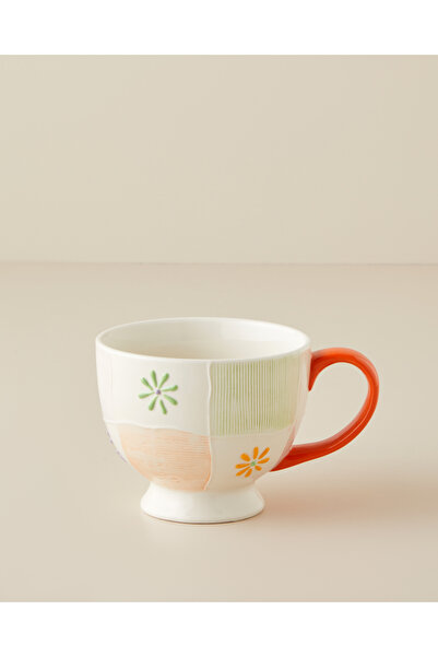 English Home Patchie Stoneware Kupa 390 ml Renkli