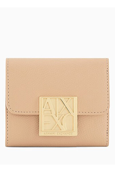 Armani Exchange Bej Kadın Cüzdan XW001595