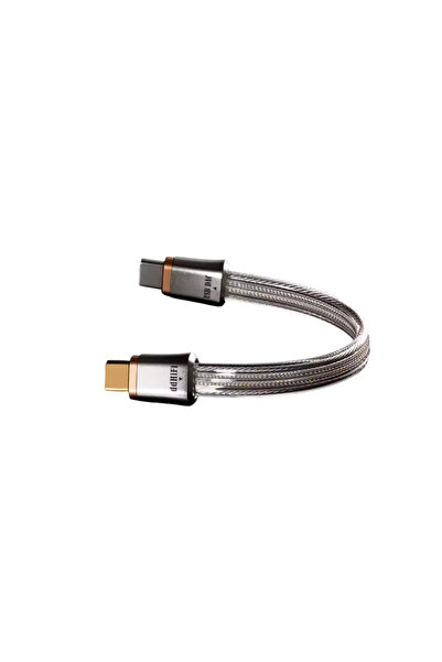 ddHiFi كابل TC19CC فضي من نوع USB-C إلى USB-C بطول 25 سم