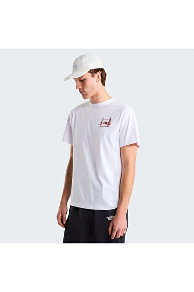 THE NORTH FACE M CAMPING RELAXED Тениска с къс ръкав - Графична, бяла