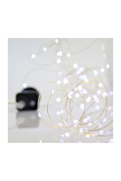 EUROLAMP 100 Λαμπάκια LED 15μ. Ψυχρό Λευκό σε Σειρά 1 τεμάχιο Κωδικός: 600-11705