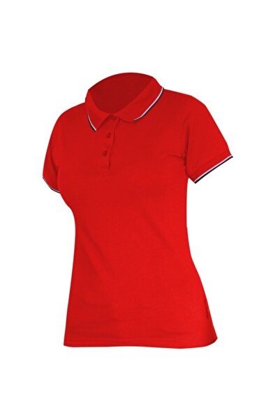 Lahti Pro Tricou bumbac polo (dama) / rosu - m