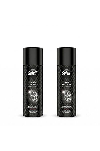 Selsil Lastik Parlatıcı Sprey 2 x 500 ml