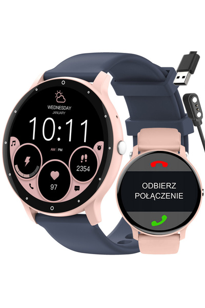Gravity SMARTWATCH UNISEX GT1-7 PRO - APELURI BLUETOOTH, CUREA ADICIONALĂ (sg...