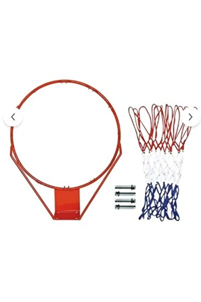 SLİPT Basketbol Potası ve Filesi 45 Cm Çember Çapı Duvara Monte Basketbol Çemberi