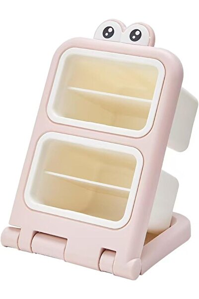 Arabest Cosmetic Storage Box, Multifunctional Makeup Brush Organizer, Oblique...
