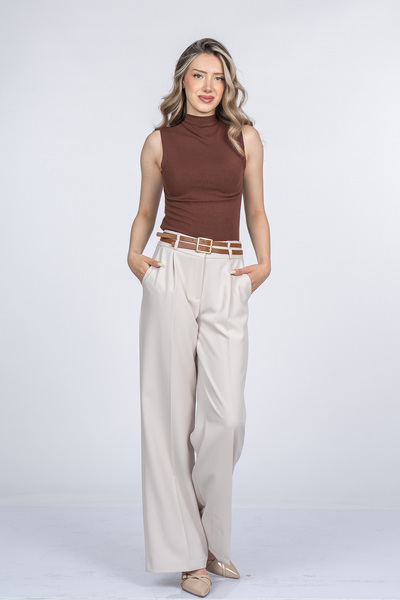 MissVina Gloria Modern Kesim Yüksek Bel Pantolon 30404