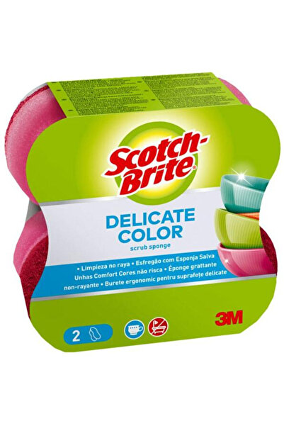 3M Ергономични гъби за съдове в различни цветове - Scotch Brite Universal Del...