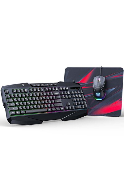 Onikuma TZ 3006 3-in-1 Gaming Keyboard, Mouse & Mouse Pad