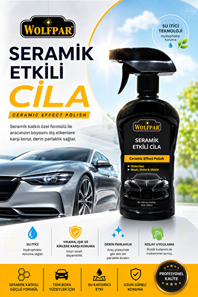 WOLFPAR Seramik Etkili Cila