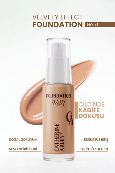 Catherine Arley FONDÖTEN VELVETY EFFECT FOUNDATION 30 ML 071
